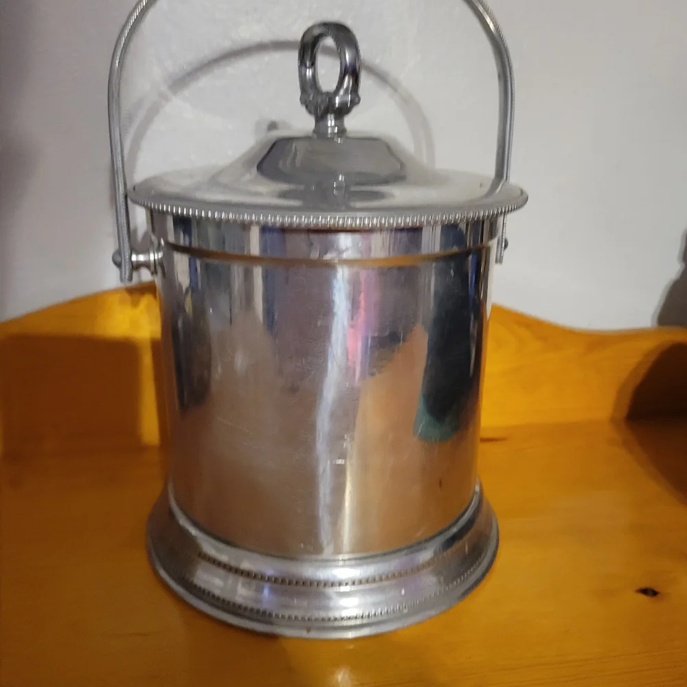 Vintage Silver Ice Bucket